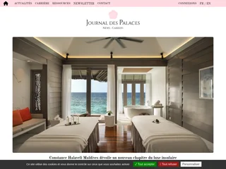 Journal des Palaces platform preview