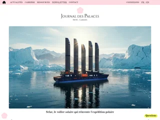 Journal des Palaces screenshot preview