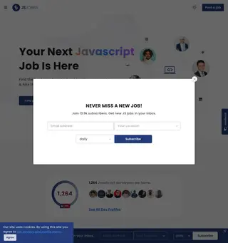 JsJobbs platform preview