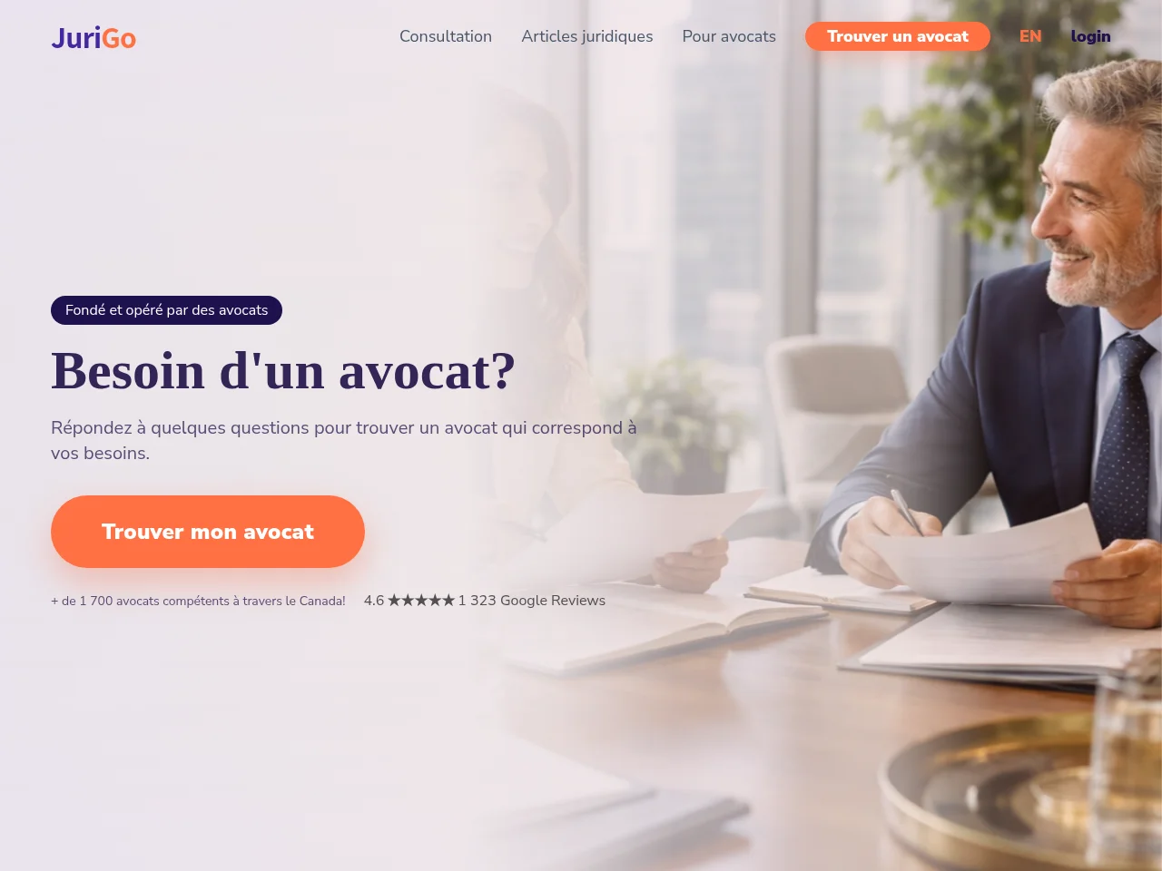 JuriGo screenshot JuriGo website screenshot