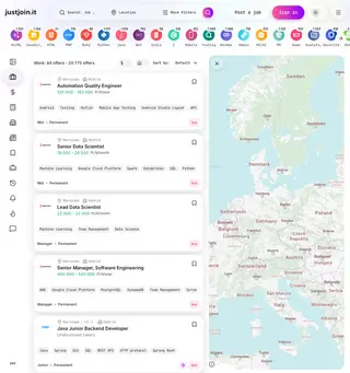 Just Join IT platform preview