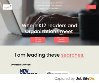 Josh's K12 Jobs Blast platform preview Josh's K12 Jobs Blast platform preview
