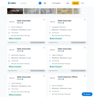 Kalibrr platform preview