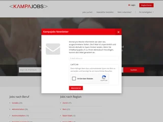 Kampajobs platform preview Kampajobs platform preview