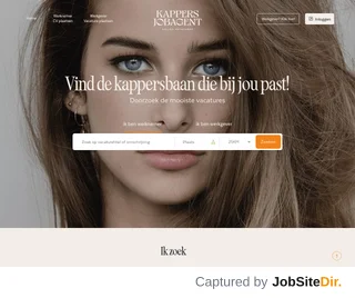 Kappersjobagent platform preview