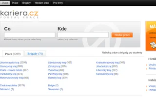 KARIERA.CZ screenshot preview