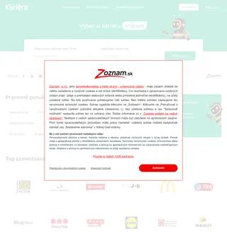 Kariéra.sk platform preview