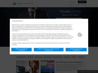 Karieramanagera.pl platform preview Karieramanagera.pl platform preview