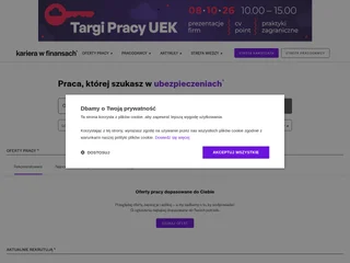 Karierawfinansach.pl platform preview