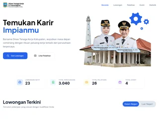 Karir Serangkab platform preview
