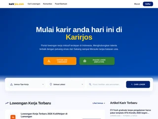 Karirjos.com screenshot preview Karirjos.com screenshot preview
