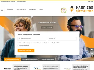 Karriere Südwestfalen screenshot preview Karriere Südwestfalen screenshot preview