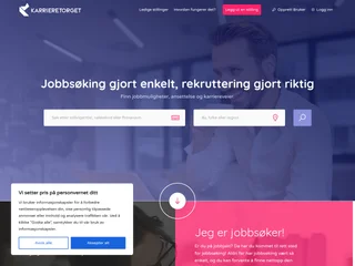 Karrieretorget platform preview