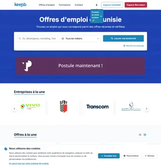 Keejob screenshot preview