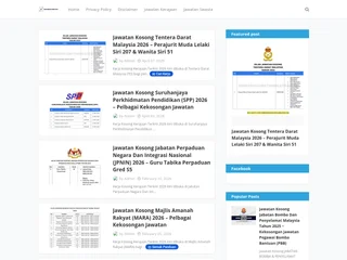 KEMASKINI JAWATAN platform preview