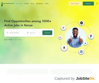 Kenya Job Search platform preview
