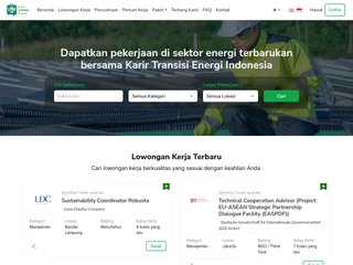 Karir Transisi Energi Indonesia screenshot preview Karir Transisi Energi Indonesia screenshot preview