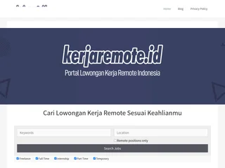 Kerjaremote.id screenshot preview