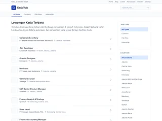 KerjaYuk platform preview