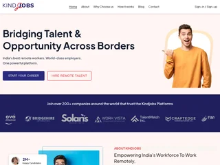 KindJobs platform preview