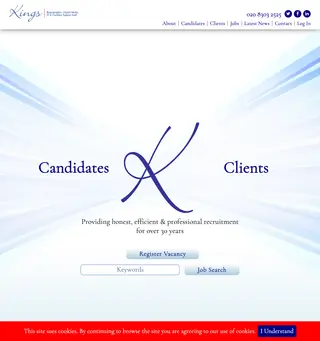 Kings Recruitment Consultants screenshot preview