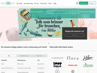 KnifeandFork.se platform preview KnifeandFork.se platform preview
