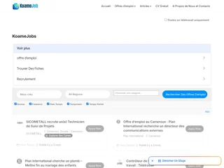 KoameJobs screenshot preview
