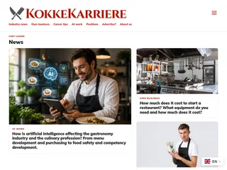 Kokkekarriere platform preview Kokkekarriere platform preview