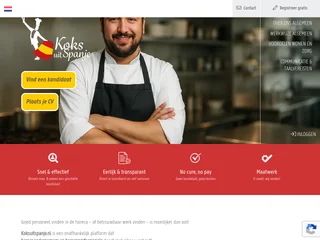Koksuitspanje.nl screenshot preview