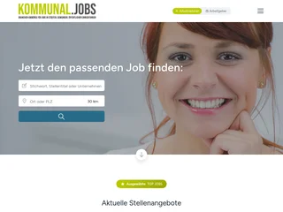 KOMMUNAL.JOBS screenshot preview