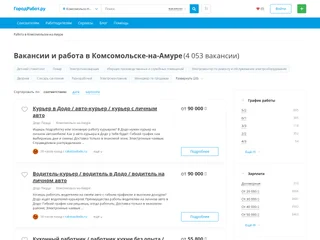 ГородРабот.ру screenshot preview