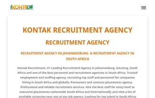 Kontak Recruitment screenshot preview