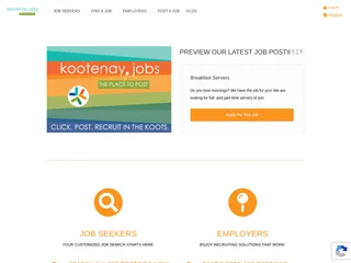 kootenay.jobs screenshot preview