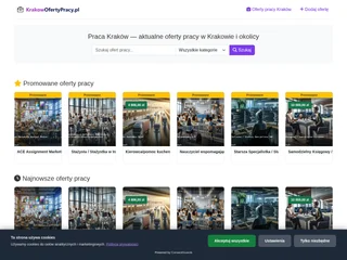 Kraków Oferty Pracy platform preview Kraków Oferty Pracy platform preview