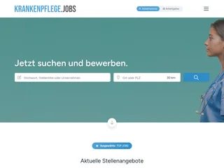 KRANKENPFLEGE.JOBS screenshot preview KRANKENPFLEGE.JOBS screenshot preview