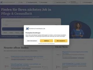 Krankenschwesterjobs platform preview Krankenschwesterjobs platform preview