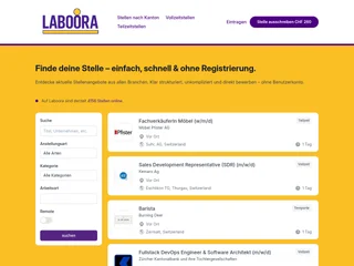 Laboora platform preview Laboora platform preview