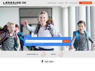 Lærerjob.dk screenshot preview