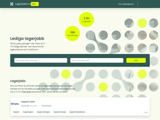 lagerjobb.nu platform preview
