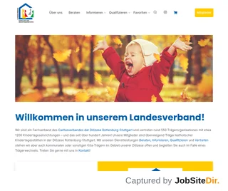 Landesverband Katholischer Kindertagesstätten screenshot preview Landesverband Katholischer Kindertagesstätten screenshot preview