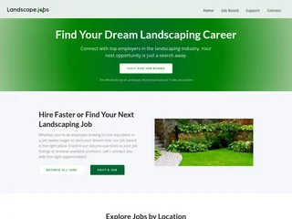 Landscape.jobs screenshot preview