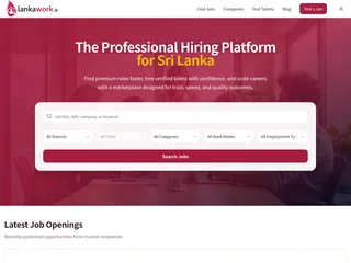 LankaWork screenshot preview