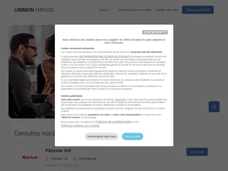 Lannion Emplois platform preview Lannion Emplois platform preview