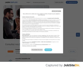 Laon Emplois platform preview Laon Emplois platform preview