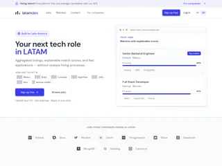 LatamDev screenshot preview