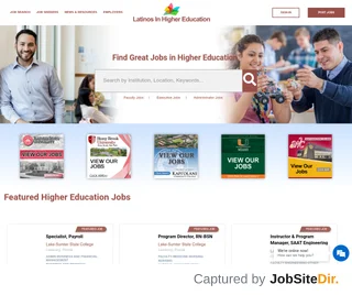 Latinos In Higher Education platform preview Latinos In Higher Education platform preview