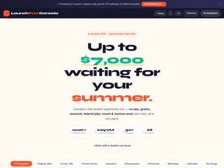 LaunchPad Canada screenshot preview