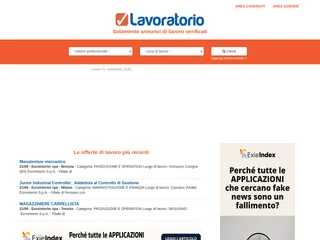Lavoratorio.it screenshot preview Lavoratorio.it screenshot preview