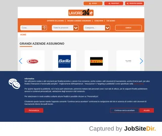 Lavoro24 platform preview Lavoro24 platform preview