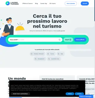 LavoroTurismo platform preview